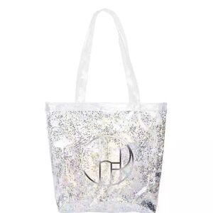 Clear Glitter Tote Bag - Cher Logo from Cher’s 2018 Tour